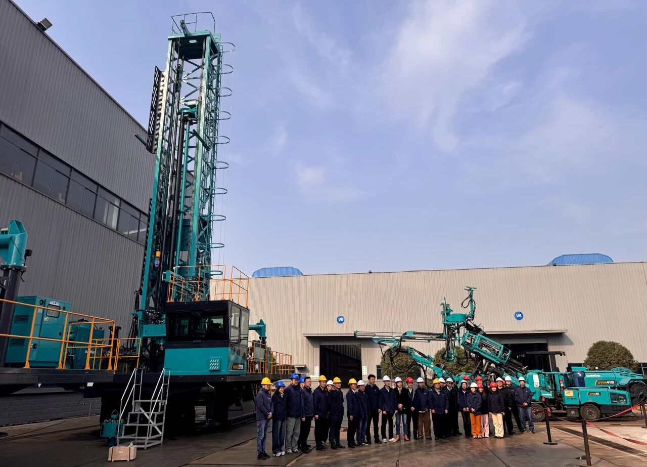 SG胜游智能最大牙轮钻机进军南美高端矿山市场，彰显中国制造硬实力